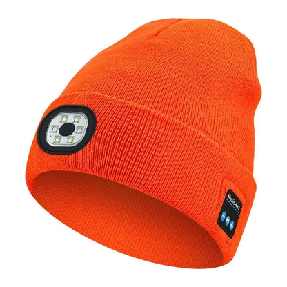 Glow & Groove Bluetooth Beanie