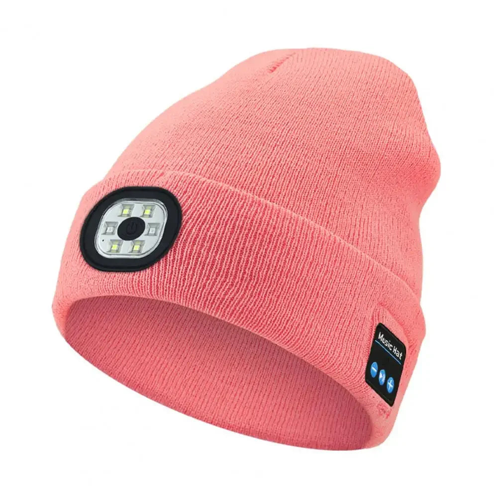 Glow & Groove Bluetooth Beanie