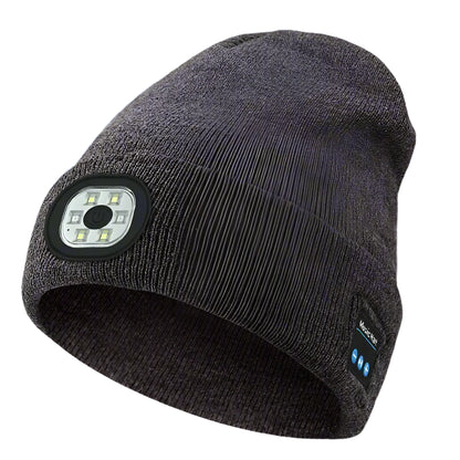 Glow & Groove Bluetooth Beanie