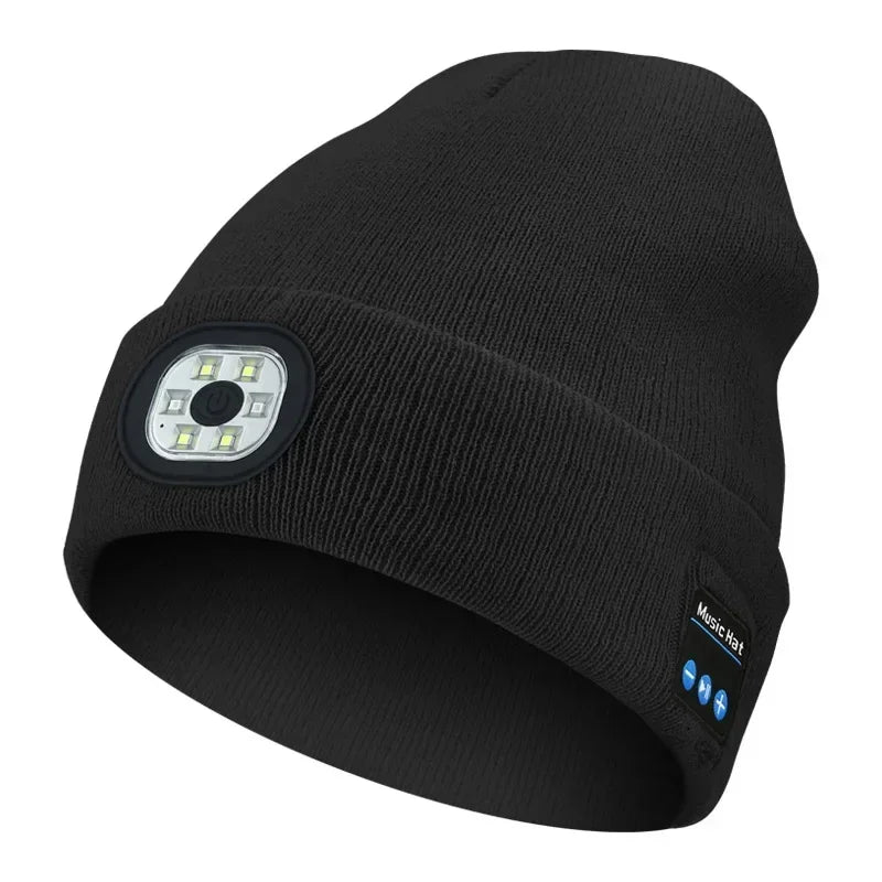 Glow & Groove Bluetooth Beanie