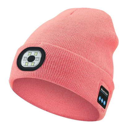 Glow & Groove Bluetooth Beanie