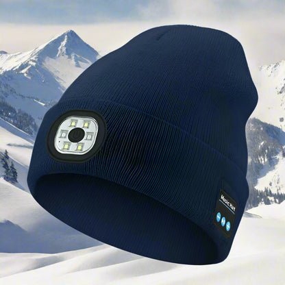 Glow & Groove Bluetooth Beanie