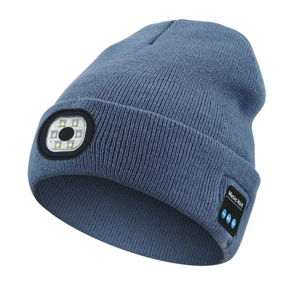 Glow & Groove Bluetooth Beanie